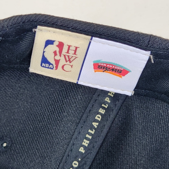 San Antonio Spurs NBA Draft 1996 Shadow Mitchell & Ness Hat Snapback Cap - Picture 9 of 9